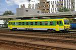 GySEV 247 504 (ex 5047 504) stands in Bratislava-Petrzalka on 8 May 2018. 