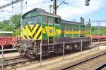 GySEV 448 307 stands in Budapest-Kelenföld on 13 May 2018. 