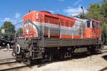 MMV 449 029 takes part in a loco parade at the Vasuttorteneti Railway Museum Parc at Budapest on 9 September 2018.