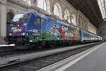 On 6 May 2016 MAV 480 006 stands in Budapest Keleti and commemmorates the 1,700th birth day of Saint-Martin.