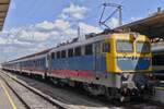 Electric locomotive 432 264, is ready for departure with its train at Budapest Keleti station. May 8, 2026