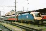 Scanned picture of MAV 1047 004 at Salzburg Hbf on 29 May 2004.