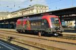 Richard Wagner, a.k.a. GySEV 470 503 runs round at Budapest Keleti on 11 May 2018. 