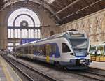 Multiple unit 415 071 is standing in Budapest Keleti station. May 8, 2026

