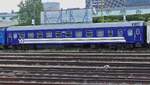 A Ukrainian passenger car is coupled to a train at Budapest Keleti. May 8, 2026