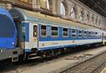 Hungarian passenger car, 50 55 29-37 505-5 BD, seen at Budapest Keleti station. May 8, 2026 