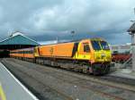 GM CC 205 with the 14.20 service to Dublin in Limerick  4.10.2006