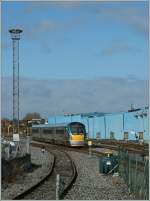 The Irish Rail 10.15 Service to Kildare is leaving Dublin Heuston Station. 14. 04.2013