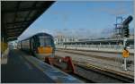 The Irish Rail 10.15 Service to Kildare in Dublin Heuston Station.