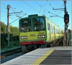 A DART Service in Howth Junction.