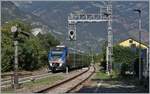 The FS Trenitalia MD ALn 502 056  Minutto  (95 83 4502 056-3 I-TI) reaches Verres station as a regional train from Aosta to Ivrea.

September 11, 2023