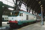 Prototype E 402 004 at Milano Centrale on 22 May 2009.