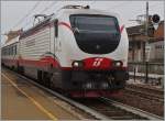 The FS E 402 B 172 in Modena.