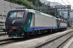 On 4 June 2015 FS E 412 017 stands at Brennero.