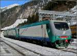 Several FS E 412 pictured at the station Brenner/Brennero on February 4th, 2006.