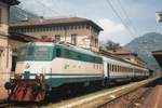 FS E 424 290 stands ready for departure at Domodossola on 21 May 2006.