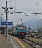 The FS E 464 321 in Domodossola.