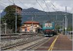 The E 464 010 wiht a local train service to Milano in Verbania Pallanza.
18.09.2017