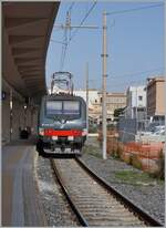 Our train from Palermo to Messina, the iC 730, was stationed on platform 1 at Palermo Centrale that day, which did not exactly make photographing easy... The FS Trenitalia E 464 213 is leading the train, which today is also operating with the train section from Siracusa to Messina, as the Messina - Taormina route was still closed the day before.

March 7, 2026