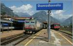 The FS E 632 002 with a local Train to Novara in Domodossola.