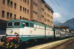 E 646 044 readies herself for departure at Domodossola on 21 May 2006.