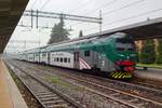 TAF set 067 enters Gallarate on a very rainy 27 May 2019.