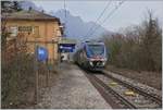 A FS Trenitalia Ale 501 ME (Minuetto) on the way to Novara by his stop in Cuzzago.