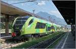 Not only deep in the south in Sicily can the new FS Trenitalia regional colors be seen, but also in Domodossola: Although the line to Milan (currently served by replacement bus services due to construction work) is operated by Trenord, Trenitalia reg ...