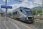 The FS Trenitalia ME ALe 501 059 (94 83 3501 059-1 I-TI) 'Minuetto' is waiting on track 6 in Domodossola as Regional train 11433 for departure to Novara.

June 17, 2026