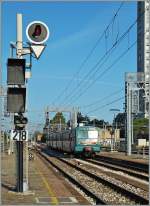 The Trenitalia ALe 582 in Rimini.
17.09.2014