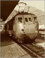 An Ale 660 in the South-Tirol Main Station of Bozen/Bolzano.