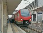 With the FS Trenitalia BTR 813 (Flirt 3) through the Aosta Valley: the FS Trenitalia BTR 813 005 has reached Ivrea, the contact line ends here, the BTR 813 is ironed out and ready for the journey to the Aosta Valley.

February 24, 2023 