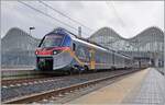 The FS Trenitalia TPER ETR 103 024 in Reggio Mediopadana on the way to Guastalla      14.03.2023