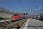 The Trenitalia FS ETR 400 048 is the FR 9291 on the way from Paris Gare de Lyon to Milano Centrale.