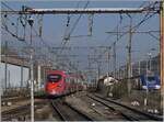 The FS Trenitalia ETR 400 050 in Chambéry-Challes-les-Eaux is on the long way from Milano Centrale to Paris Gare de Lyon.