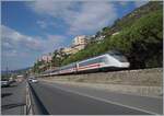 A FS Intercity von the way from Ventimigla to Milano near Finale Ligure. 

22.09.2022