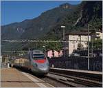 A FS Trenitaila ETR 610 on the way to Zürich in Capolago Riva San Vitale-  27.09.2018