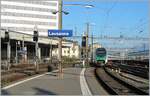 A FS Treniatila ETR 610 is leaving Lausanne.