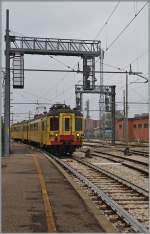 The ALe 228 064 (ex SNCB AM) in Modena.
