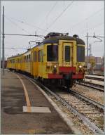 The ALe 228 064 (ex SNCB AM) in Modena.