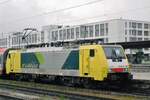 FNM (now TreNord) 189 988 stands at München Ost on a rainy 21 May 2010.