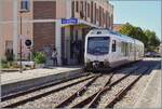 In Alghero, the arst (transporti regionali della sardegna) ADeS01 (95 83 4600 001-0 (A) / 95 83 4600 101-8 (B)) double railcar is waiting for departure to Sàssari.

September 22, 2026