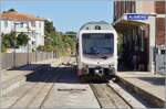 In Alghero, the ATST (transporti regionali della sardegna) ADeS01 (95 83 4600 001-0 [A] and 95 83 4600 101-8 [B]) double railcar is waiting for departure to S�ssari. This is the AT 70 service from Alghero to S�ssari.

September 22, 2026