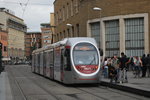Tramway in Florence, near Santa Maria Novella Station, October 2014.