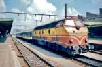 On 23 July 1997 CFL 1809 stands at Luxembourg Gare Centrale.