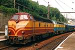 CFL 1817 hauls Int.1138 Ardennen-Express out of Liége-Guillemins on 24 July 1997.