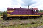 On 17 August 2024 ex-CFL 806 stands in the PFT-TSP Retrotrain museum at Saint-Ghislain.