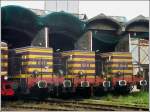 The shunter engines 857, 858 and 904 taken in Luxembougr City during the open day on May 9th, 2009. 