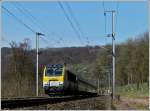 3012 is heading the IR 115 Liers - Luxembourg City near Colmar-Berg on March 9th, 2012.
