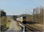 The IR 119 Liers - Luxembourg City is running through Lellingen on March 27th, 2012.